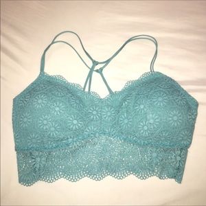 Aqua/mint hollister bralette